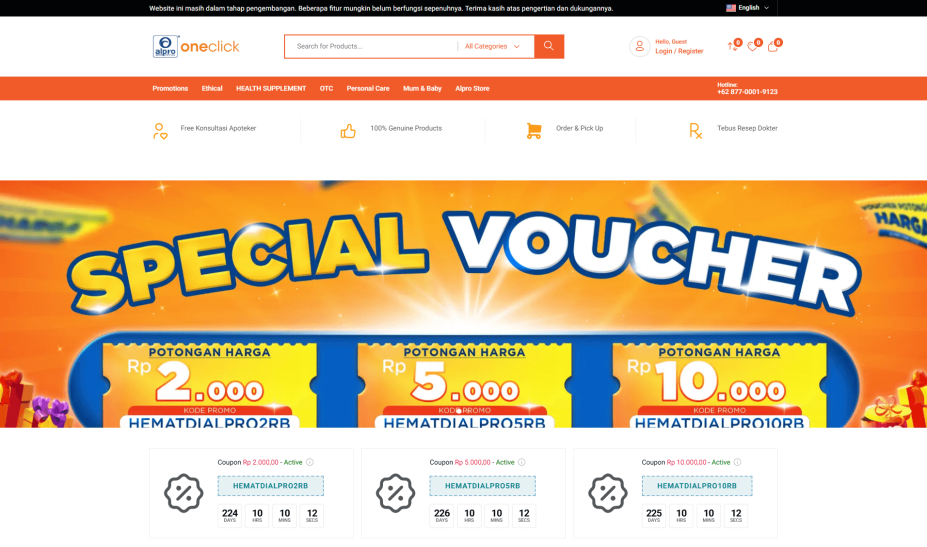OneClick Apotek Alpro